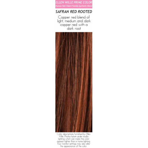  
Prime Hair Color: Safran Red Rooted